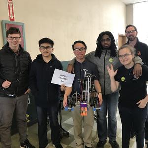 Robotics Club takes fifth at competition